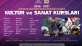 Kültür ve Sanat Kursları Kayıtları Başlıyor