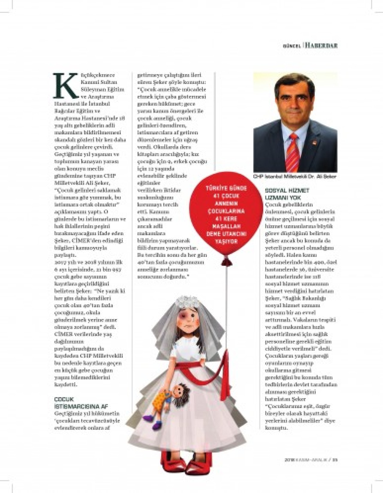 Haberdar 2018 Kasım Aralık Sayısı 35