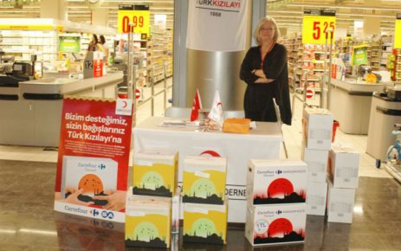 Kızılay Carrefour işbirliği
