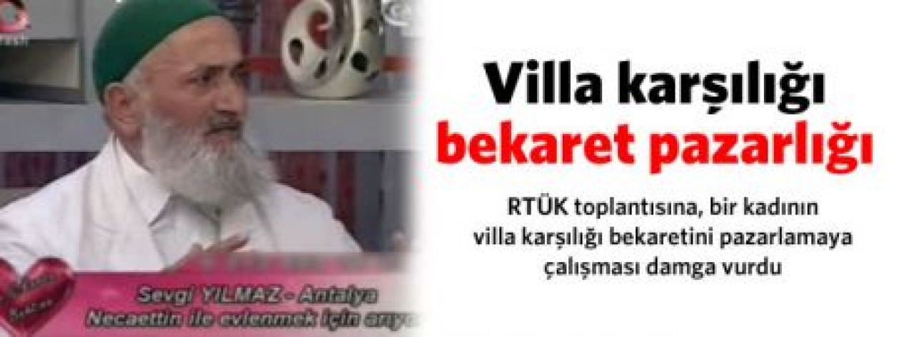 'İzdivaç'taki bekaret RTÜK'te tartışıldı