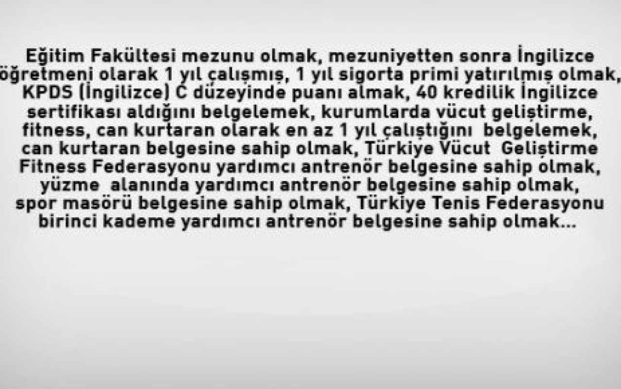 Bu özelliklere sahipseniz iş buldunuz