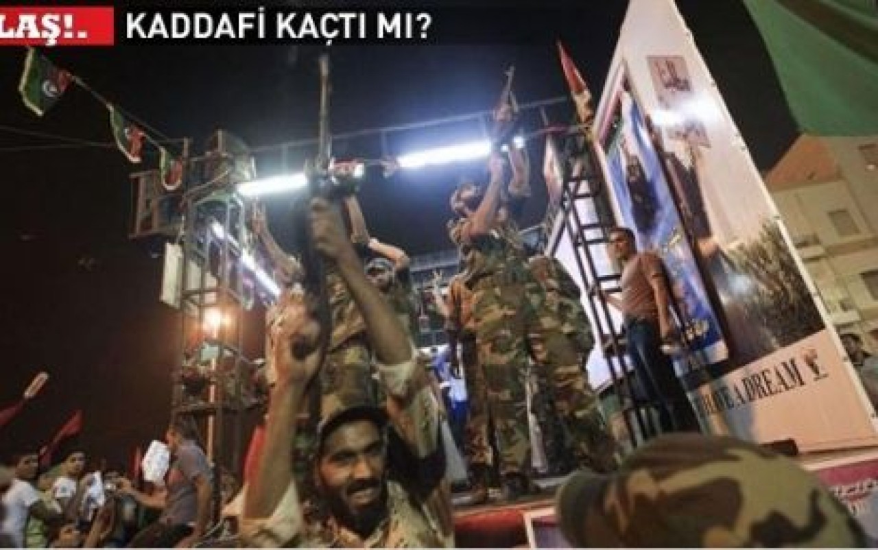 Ve Kaddafi rejimi çöktü