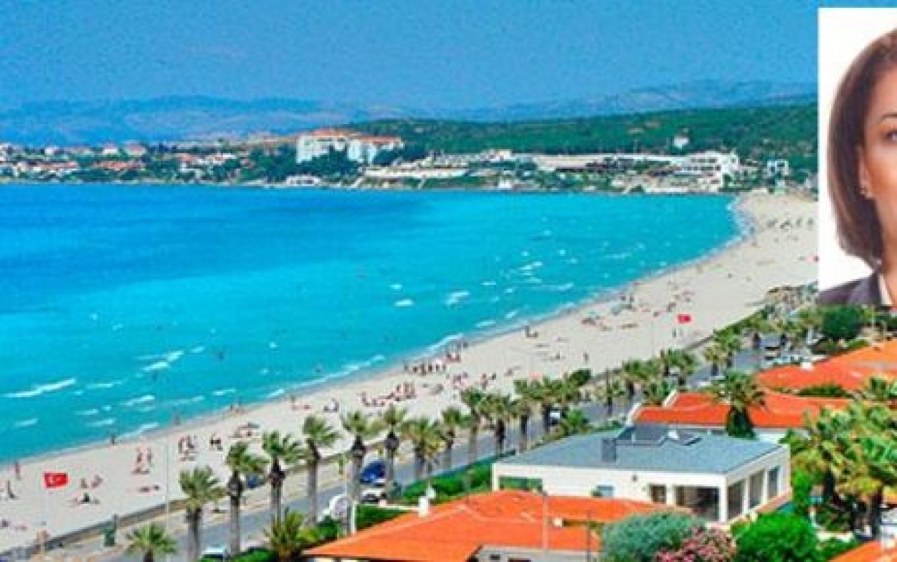 Turizm cennetine kadın kaymakam