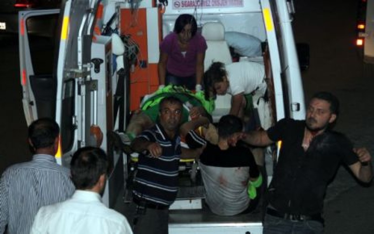 Tunceli'de polislere saldırı