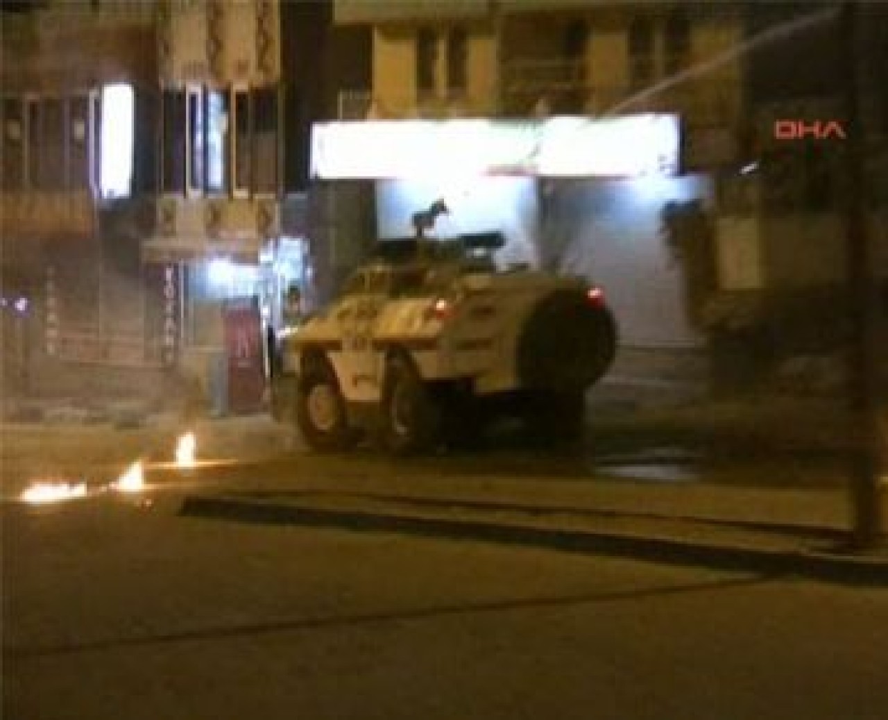 Hakkari'de olaylı gece