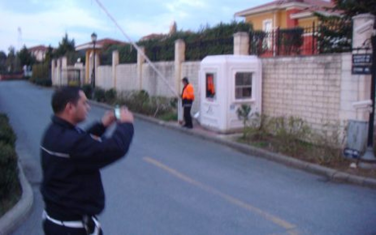 ALKENT'DE TABELA EKİBİNE SALDIRI.