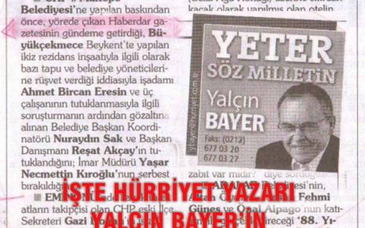 İŞTE ‘HABERDAR YAZAR TÜRKİYE KONUŞUR’UN İSBATI!