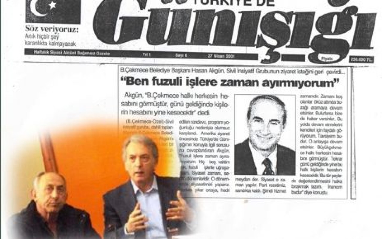 “KENT KONSEYLERİ GEREKSİZ, BEN KURMUYORUM…”