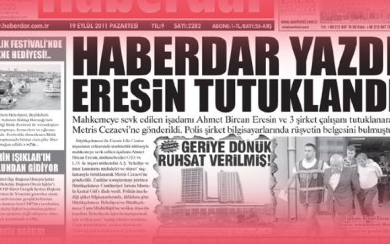 RÜŞVETLERİ KALEM KALEM KAYDETMİŞ