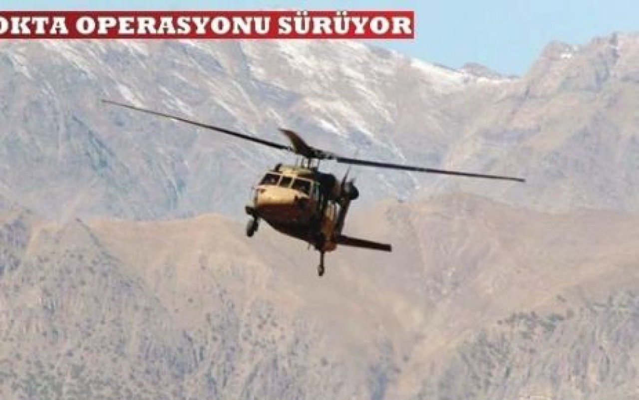 Nokta operasyonla vuruyorlar