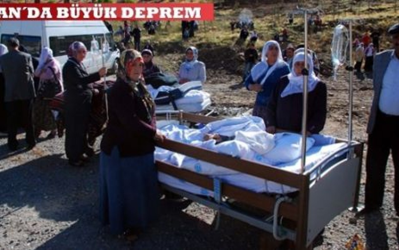 Devlet hastanesi boşaltıldı