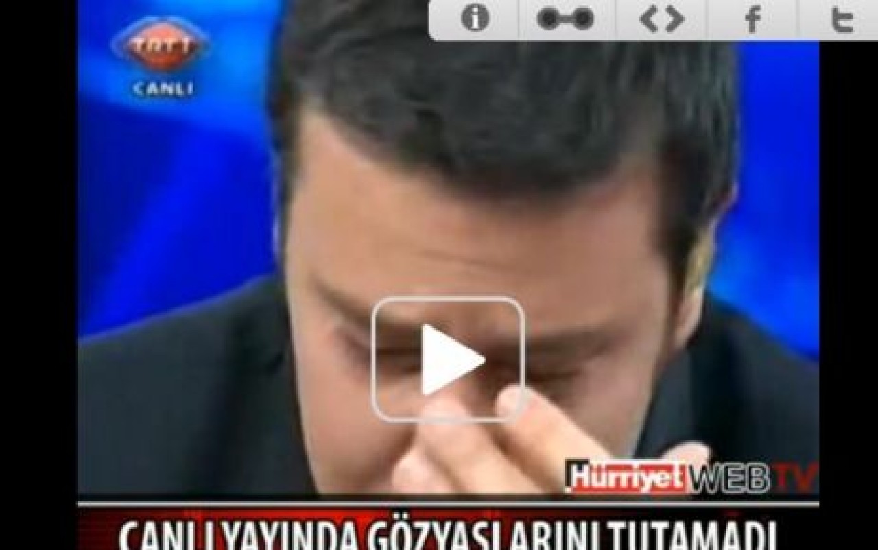 ERSİN DÜZEN'İN GÖZYAŞLARI