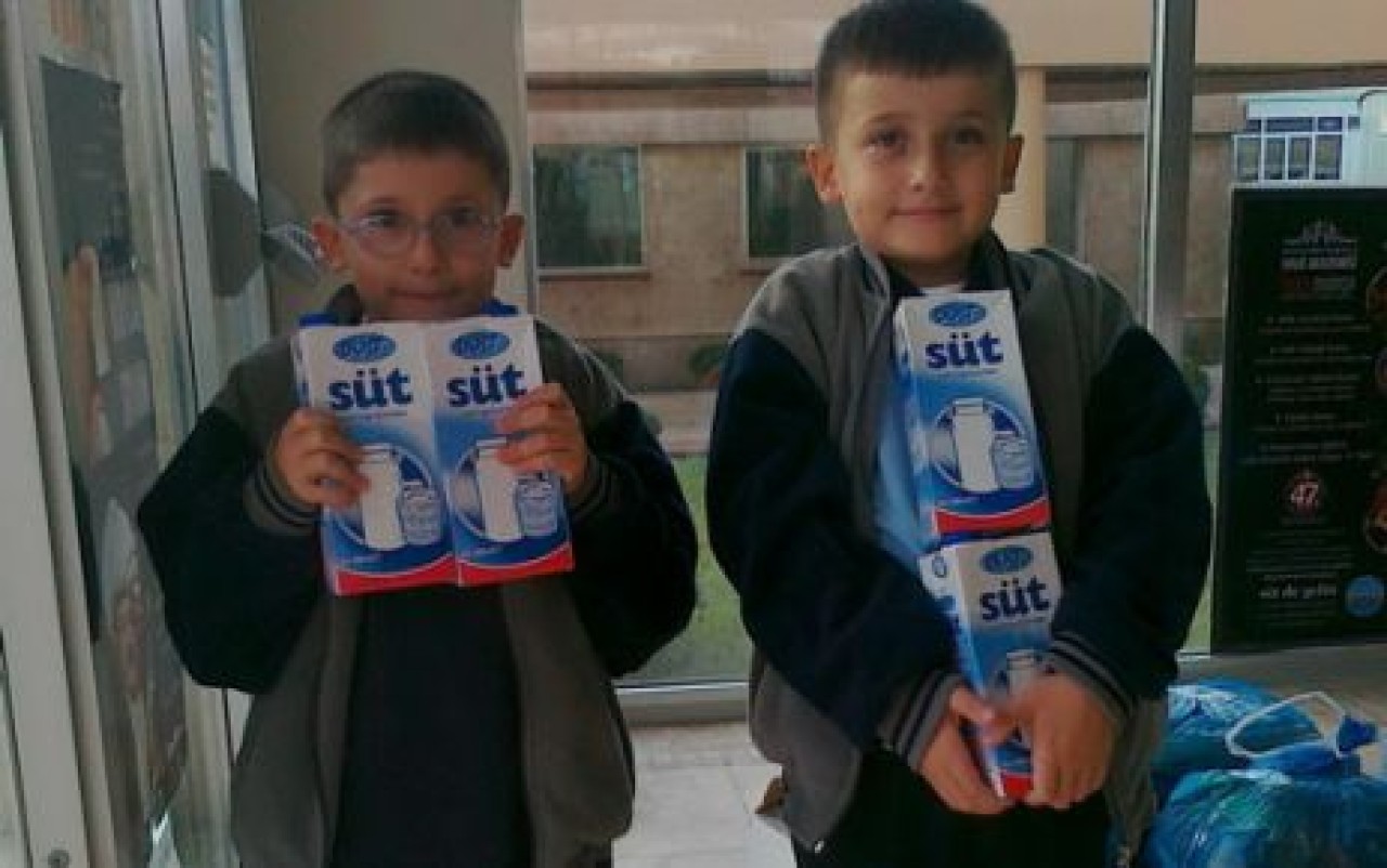 İki kardeş’ten örnek davranış…