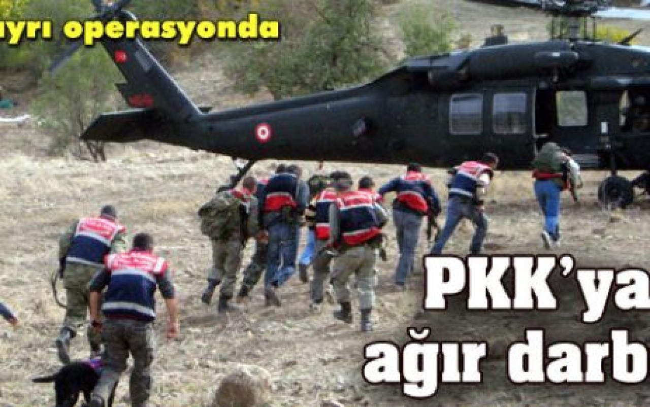 Lice'de PKK'ya ağır darbe