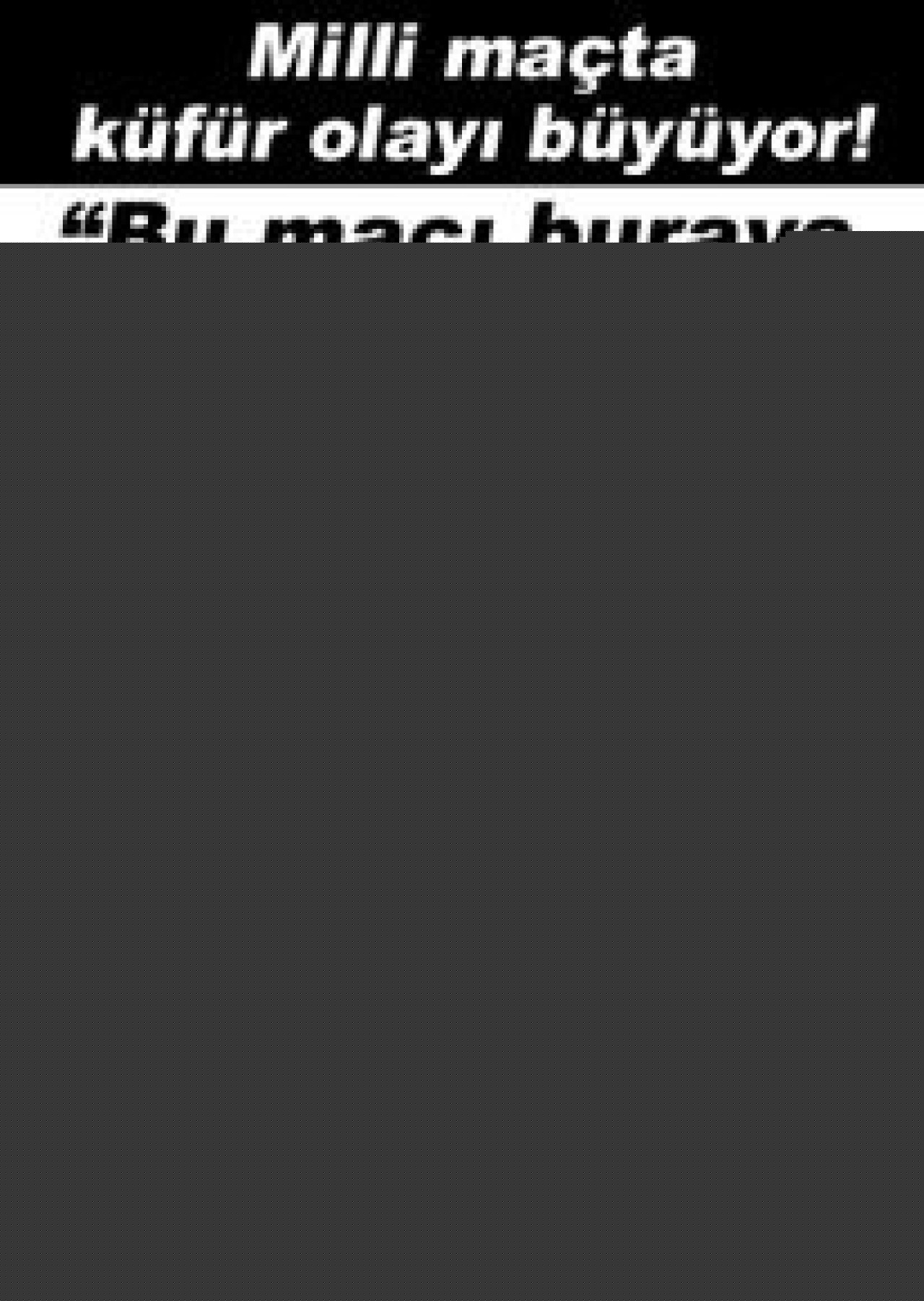 VOLKAN DEMİREL'DEN FEDERASYONA AĞIR TEPKİ!