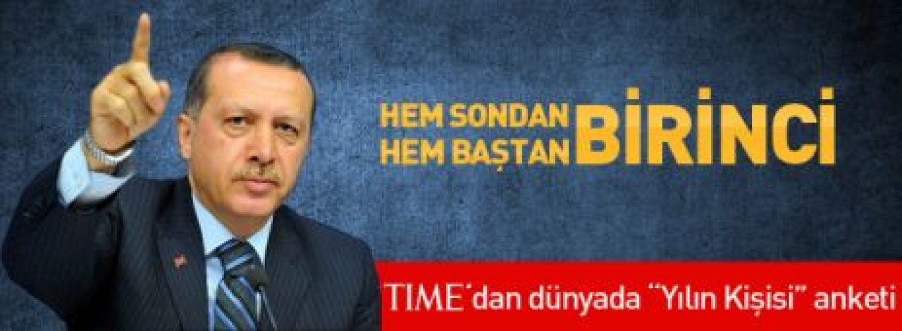 Erdoğan 'Yılın Kişisi' seçildi