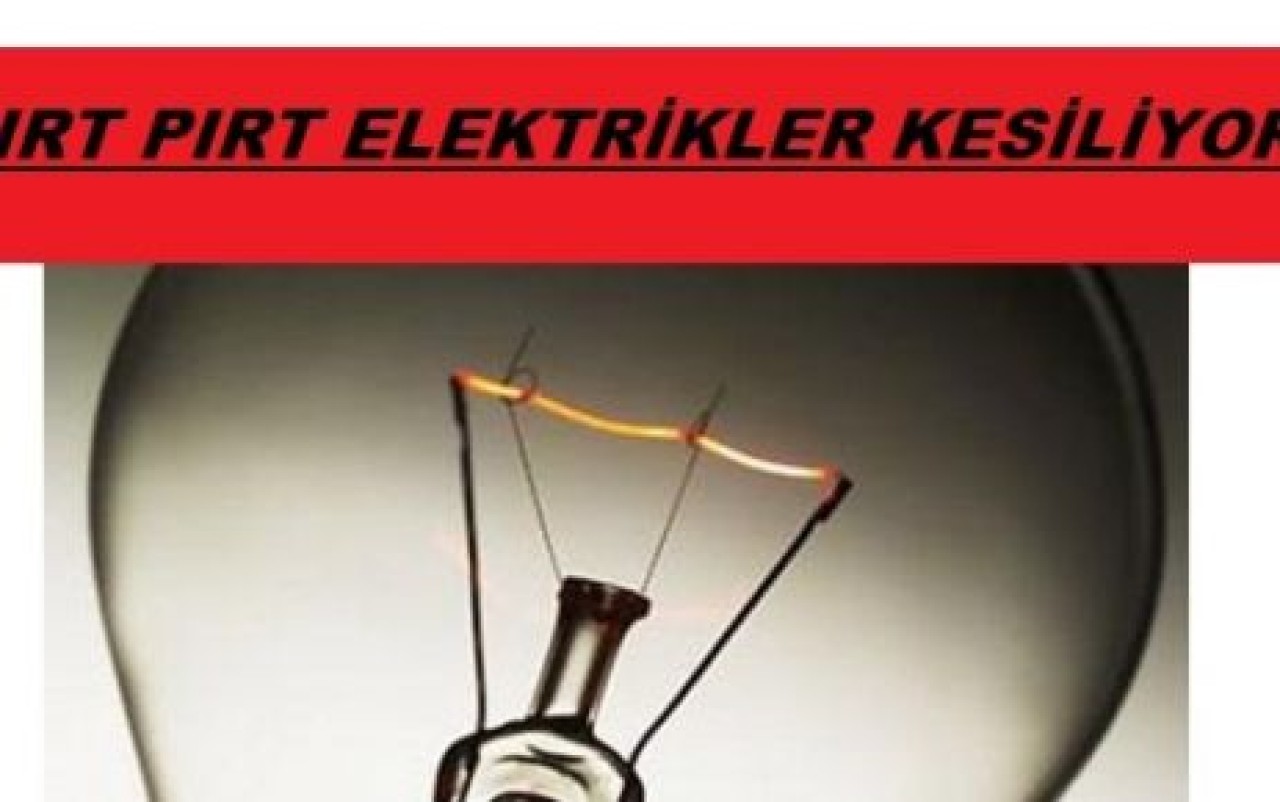 BÜYÜKÇEKMECE’DE ZIRT PIRT ELEKTRİKLER KESİLİYOR!
