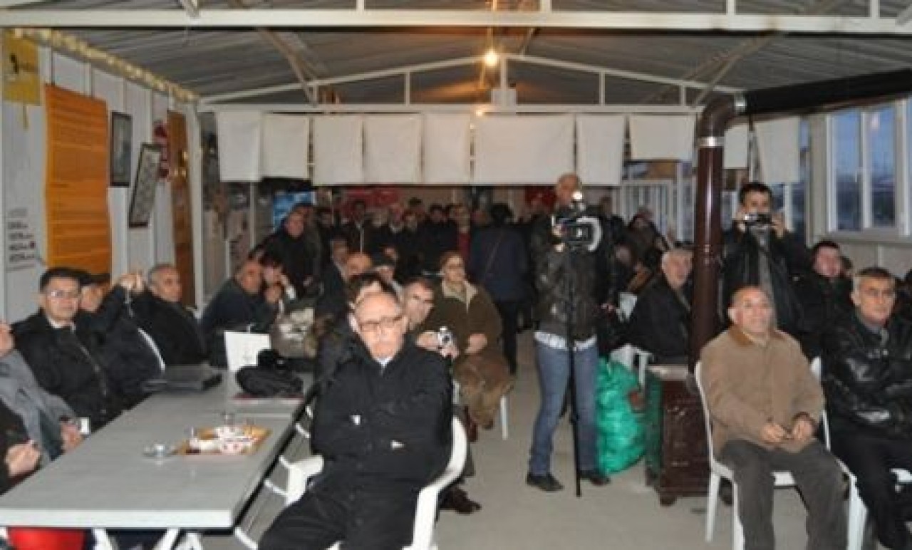 Vardiya Bizde Nöbet çadırı 100. gününde