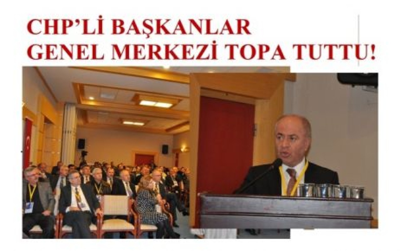 GENEL MERKEZİN DERDİ PARA!