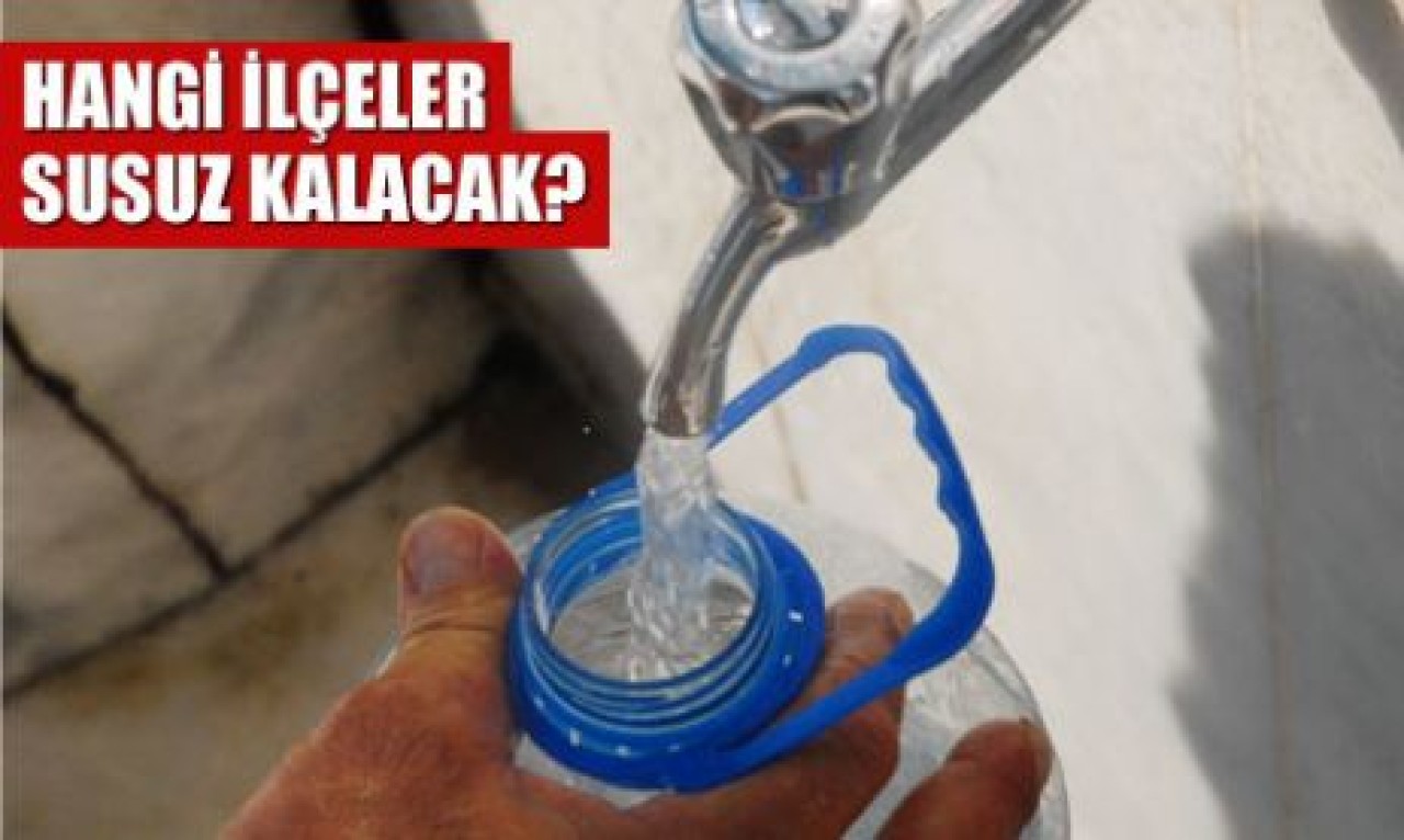 İstanbul'da 20 Saatlik Su Kesintisi