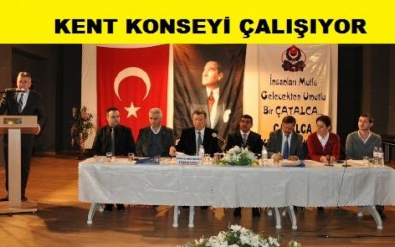 Çatalca Kent Konseyi toplandı