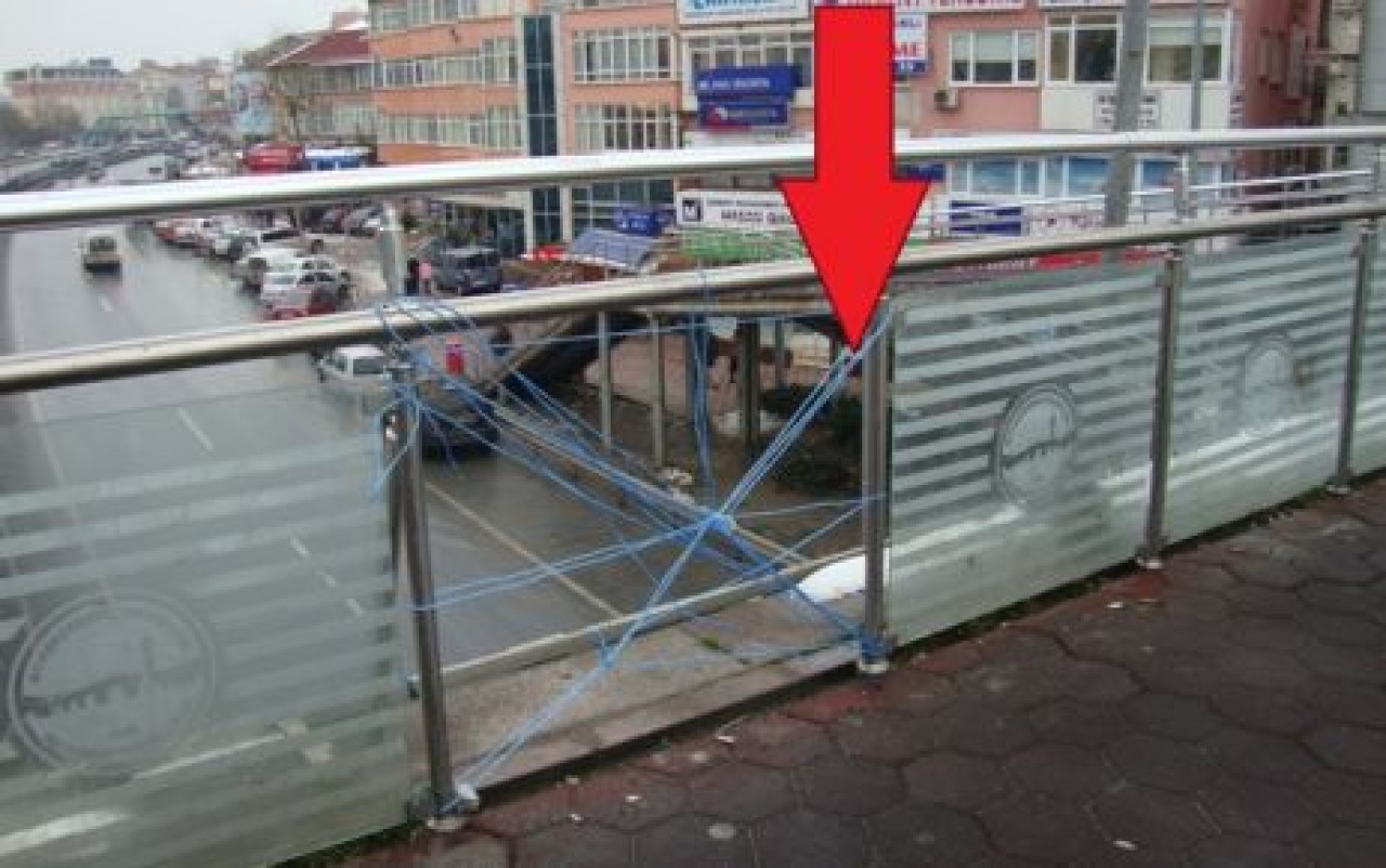 CAM KIRILDI İP BAĞLANDI!