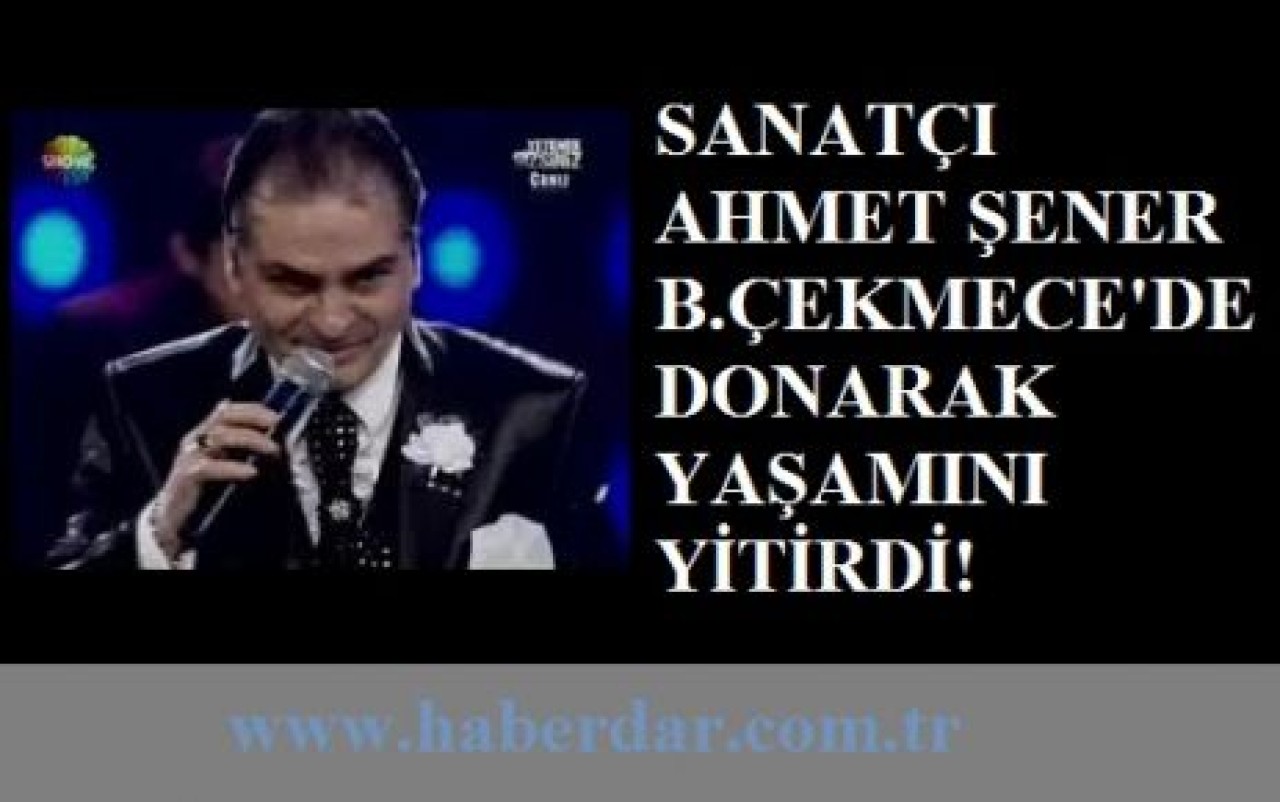 SANATÇI AHMET ŞENER DONARAK ÖLDÜ
