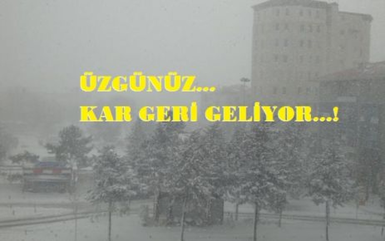 Kar İstanbul'a geri geliyor