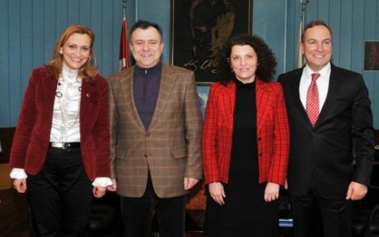 Bulgaristan konsolosu Değirmenciyi ziyaret etti