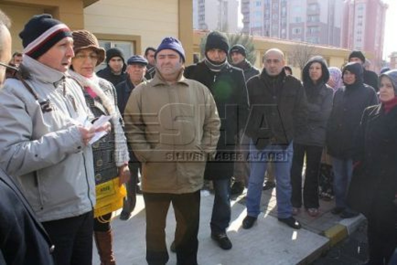 Silivri Kiptaş Sakinleri isyanda