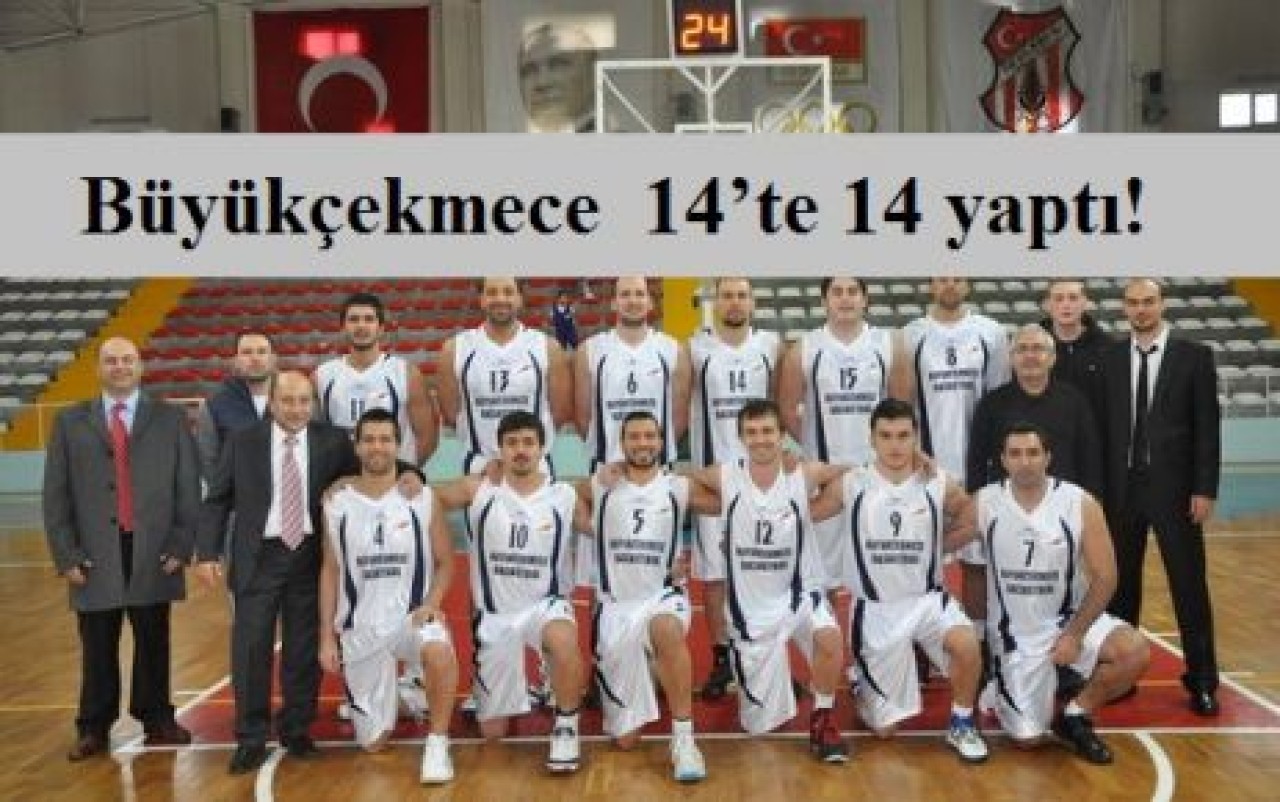 Büyükçekmece Basketbol 14’te !-14 yaptı!
