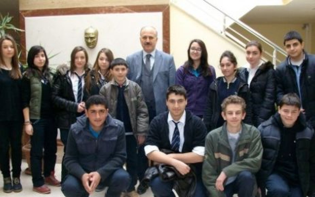 Kaymakamdan öğrencilere yer sözü