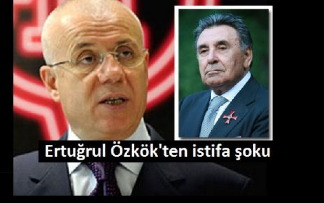 Ertuğrul Özkök'ten istifa şoku