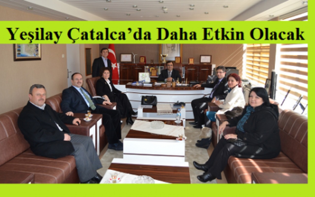 Yeşilay Çatalca’da Daha Etkin Olacak