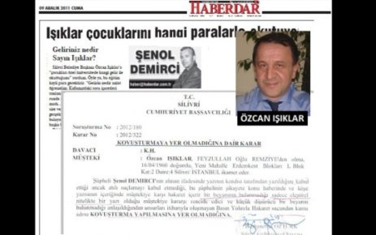 IŞIKLAR’IN ŞİKAYETİNE RET KARARI