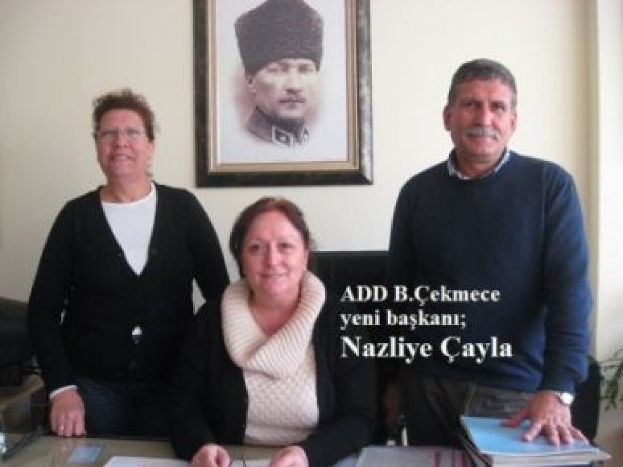 B.Çekmece ADD yeni başkanı; Nazliye Çayla