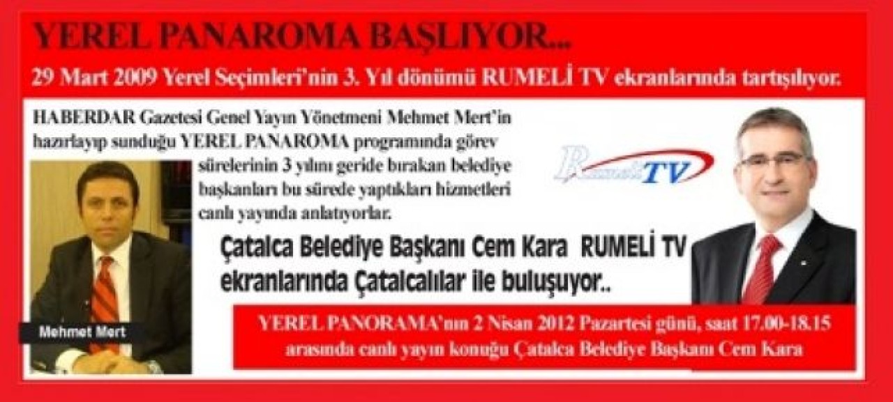 YEREL PANORAMA BAŞLIYOR