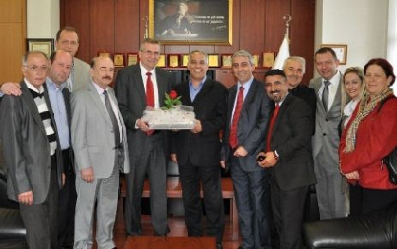 CHP İlçe Örgütü Cem Kara’yı Ziyaret Etti...