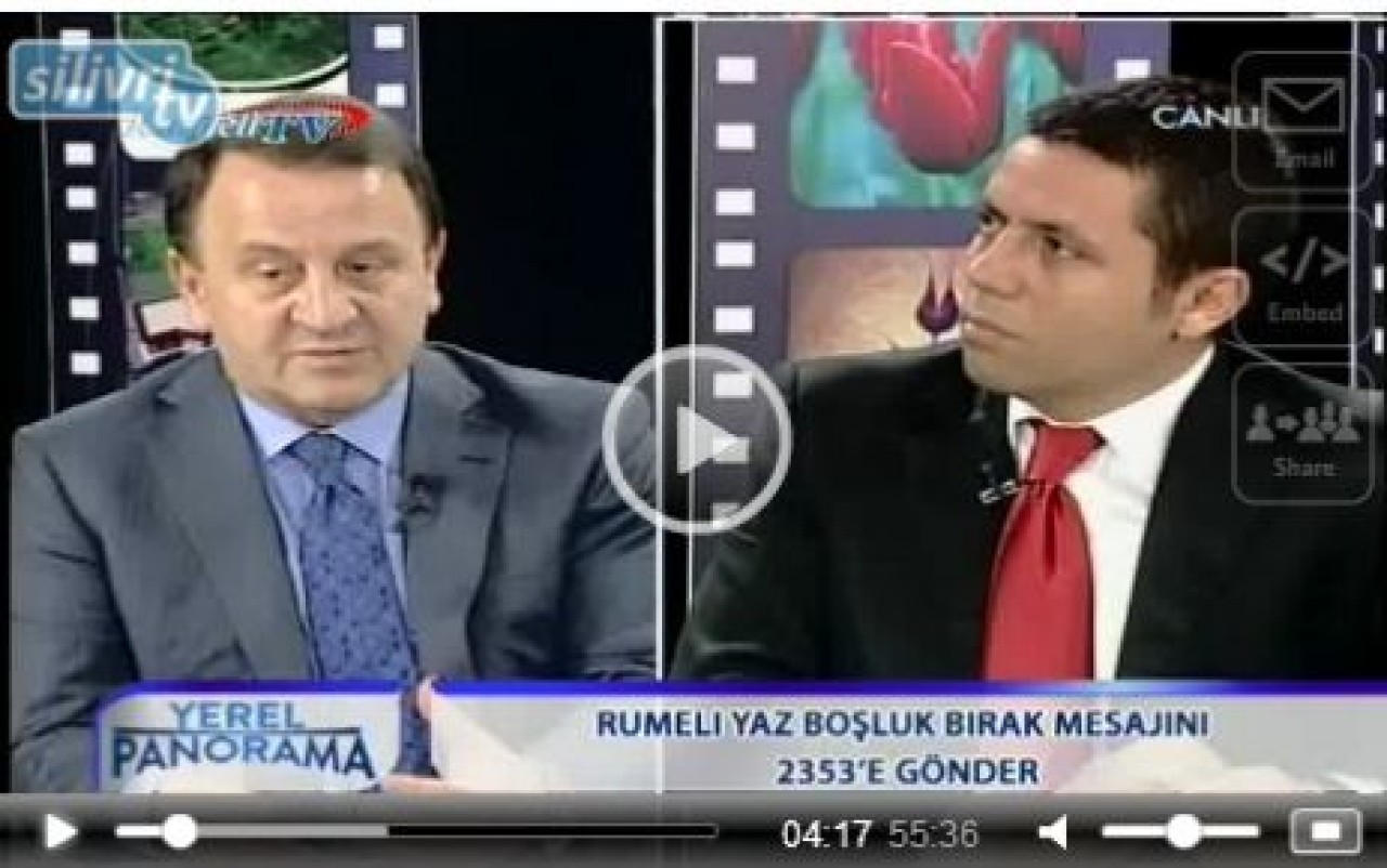 Işıklar Rumeli TV'de konuştu
