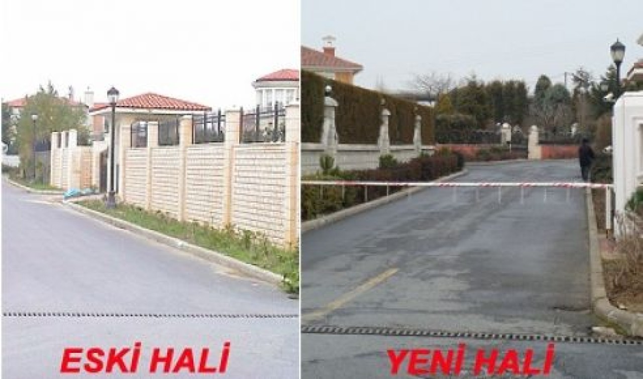 Alkent’de yollar devlet malı çıktı !