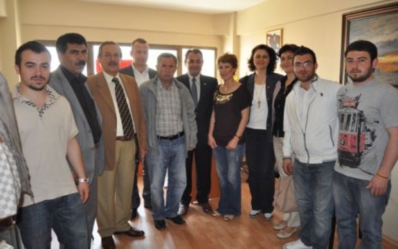 SİLİVRİ CHP’DEN HABERDAR’A ZİYARET