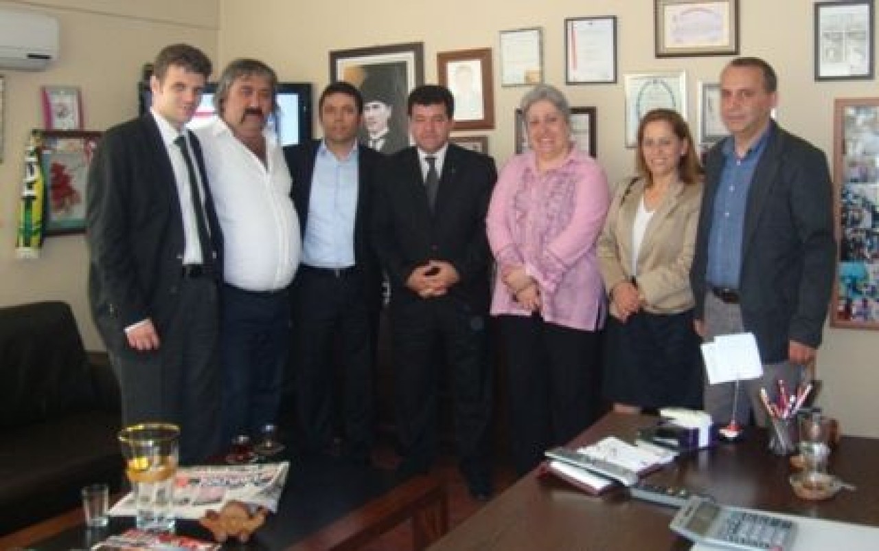 MHP B.Çekmece’den HABERDAR’a ziyaret