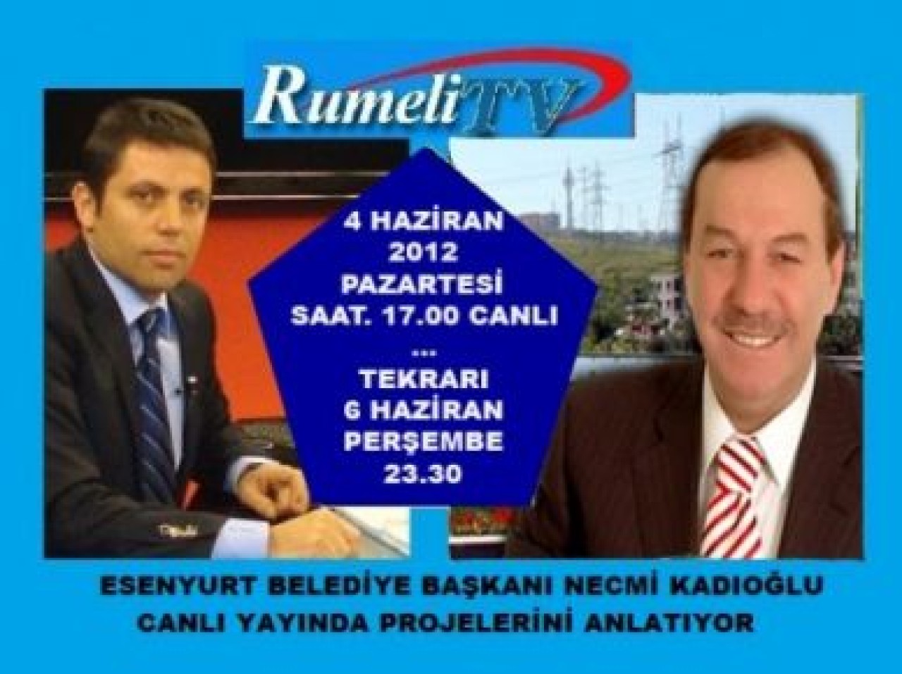 KADIOĞLU RUMELİ TV’DE