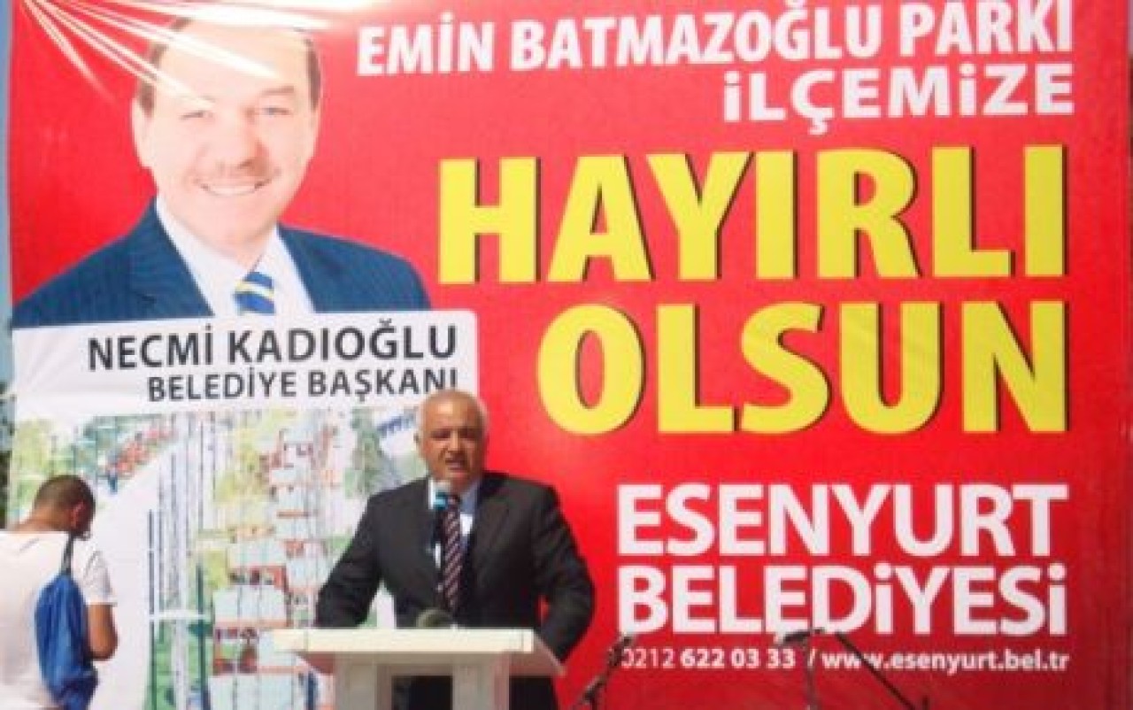 EMİN BATMAZOĞLU PARKI AÇILDI.