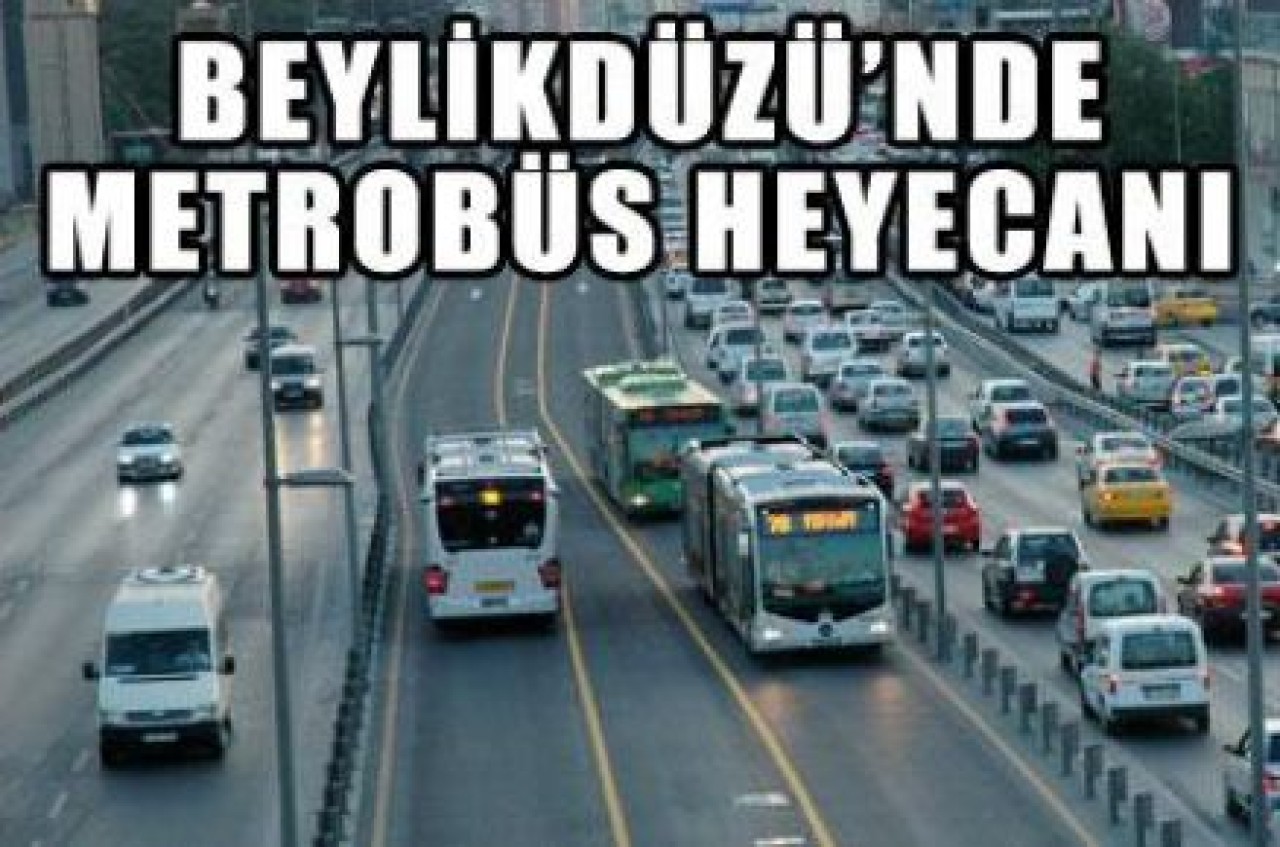 Beylikdüzü metrobüsü için geri sayım