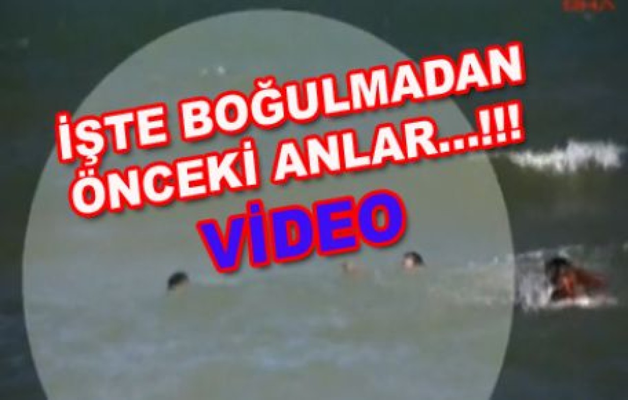 DENİZDE KORKU DOLU ANLAR