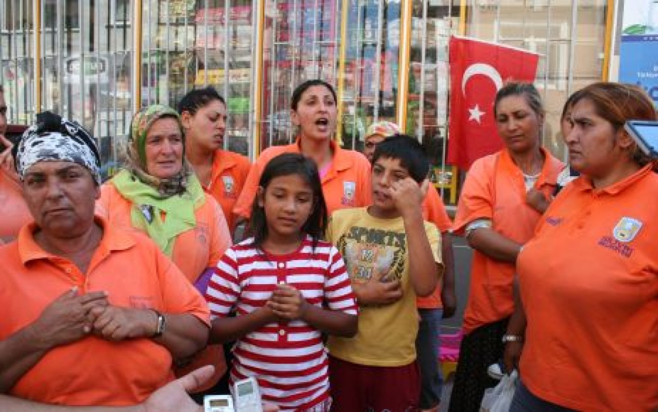 Temizlik işçileri isyan eti