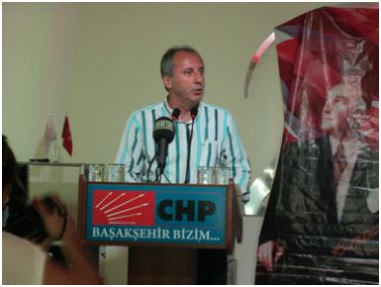 CHP Başakşehir Muharrem İnce'yi ağırladı.