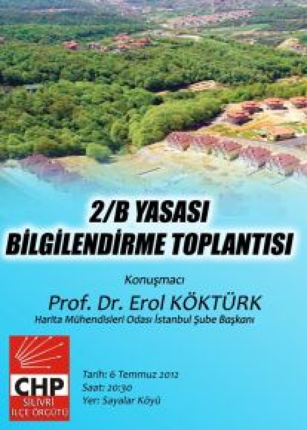 CHP 2-B YASASINI MASAYA YATIRIYOR.