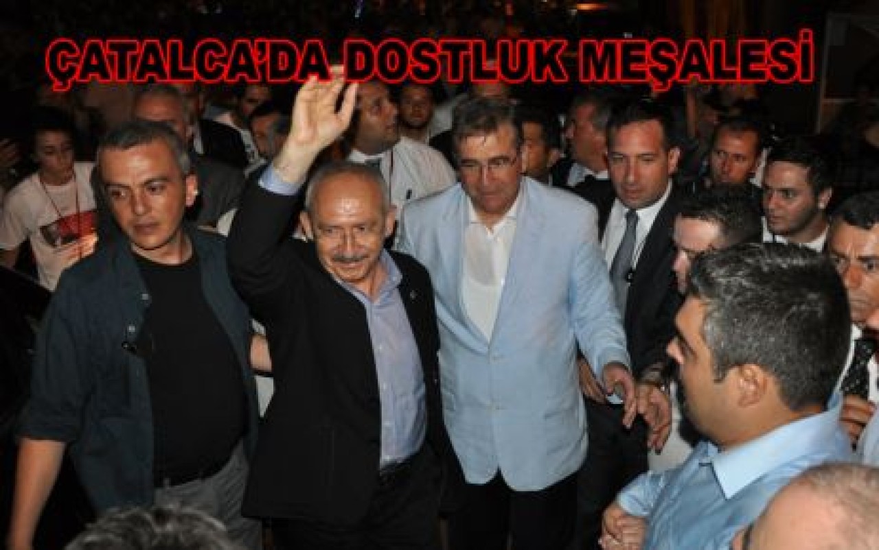 ÇATALCA’DA DOSTLUK MEŞALESİ